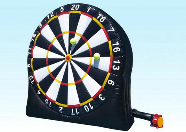 Buy cheap Indoor Playground Inflatable Dart Board Sports Games , Inflatable Garden Toys For Toddlers from wholesalers