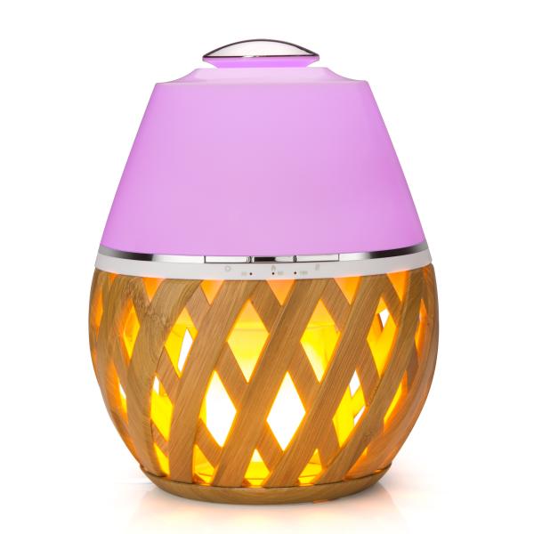 Buy cheap Flame Lamp Portable Ceramic Ultrasonic Essential Oil Diffuser from wholesalers