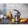 Buy cheap JC203 160W Stainless Steel Compact Citrus Press with Aluminmum Diecast Handle from wholesalers