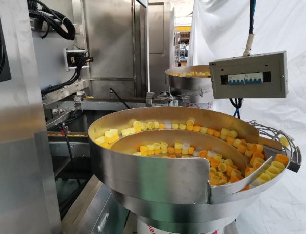 304SS Round Bottle water oil liquid Filling With Rising Caping Machine