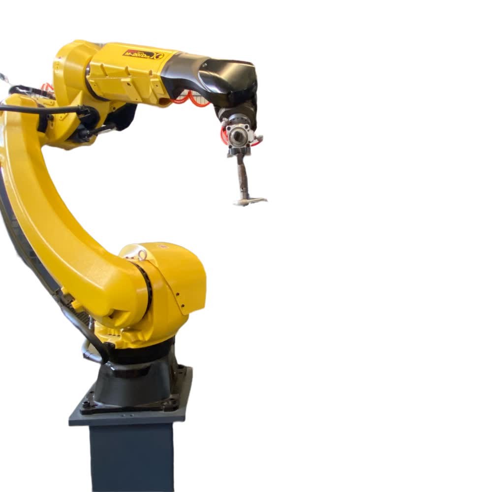 4000mm Sand Belt Robotic Polishing Machine Cell For Metal