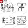 Buy cheap Non Gravity Powder Ribbon Mixer DPM SUS304 Organic Protein Powder Mixer Machine from wholesalers