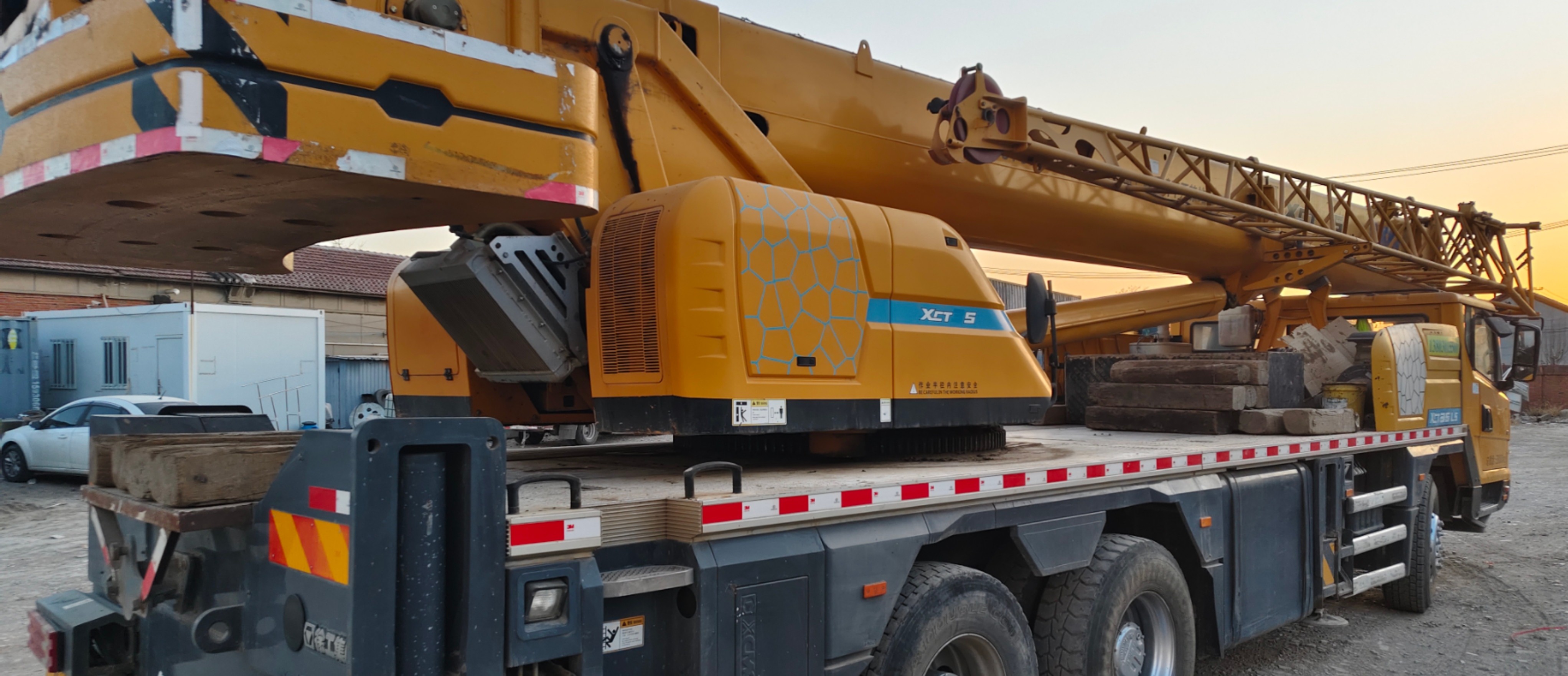 2018 year Xc Mg Heavy Equipment XCT25L5 25 Ton Used Mobile Truck Crane for Sale