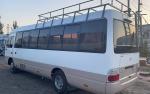 Used Diesel 30 Seater Toyota Coaster Bus Good Condition LHD 7.00R16 Tire G.V.W