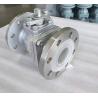 Buy cheap OEM Port Size Stainless Steel Flange Ball Valve with ISO5211 High Pad CF8 CF8m F304/F316 from wholesalers