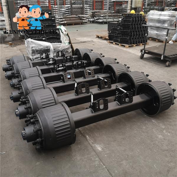 Buy cheap 12T German Type Truck Trailer Spare Parts Trailer Axles from wholesalers