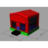 Buy cheap 0.55mm PVC Vinyl Moonwalk Bouncy Castle UV Protective CE Certificate from wholesalers