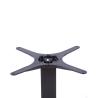 Buy cheap 2505 Bistro Table Base Black Powder Coated Steel Table Legs For Living Room Dining from wholesalers