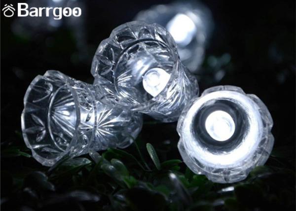Buy cheap 6M Solar Powered 30 Led Bell Fairy String Lights For Indoor Outdoor Xmas Party Decoration from wholesalers