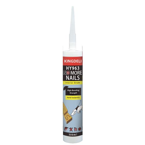 Buy cheap Nail Free Construction Adhesive Glue Fast Drying White Color from wholesalers