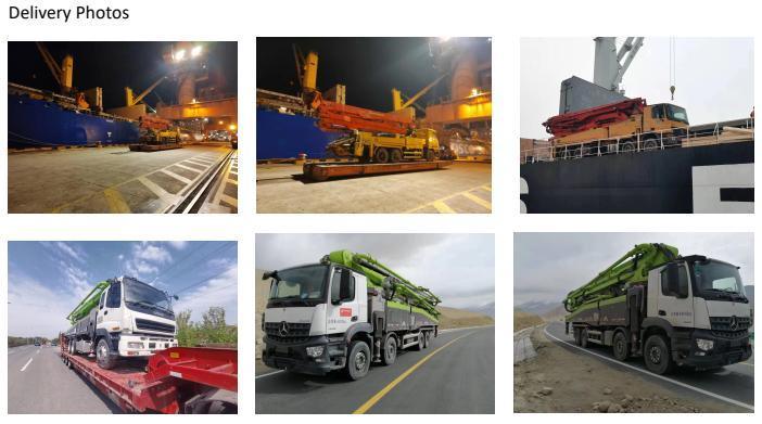 Zoomlion 43m Concrete Pump Benz Truck in Good Original Condition in 2013