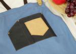 Men Women Chef Works Aprons Splicing Design Color