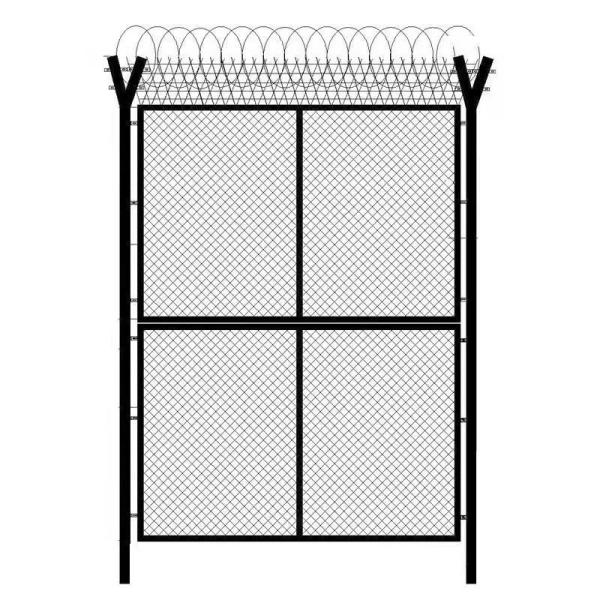 Buy cheap 4.00mm 4.50mm 5.00mm Razor Barbed Y Post Fencing PVC Coated Anti Climb from wholesalers