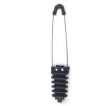 FTTH Fiber Optic Suspension Cable Nylon Clamp for Plastic Insulation and Dead