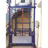 Buy cheap Industrial Steel Scissor Lift Table 48 Inches Lifting Height Yellow Push Button Control from wholesalers