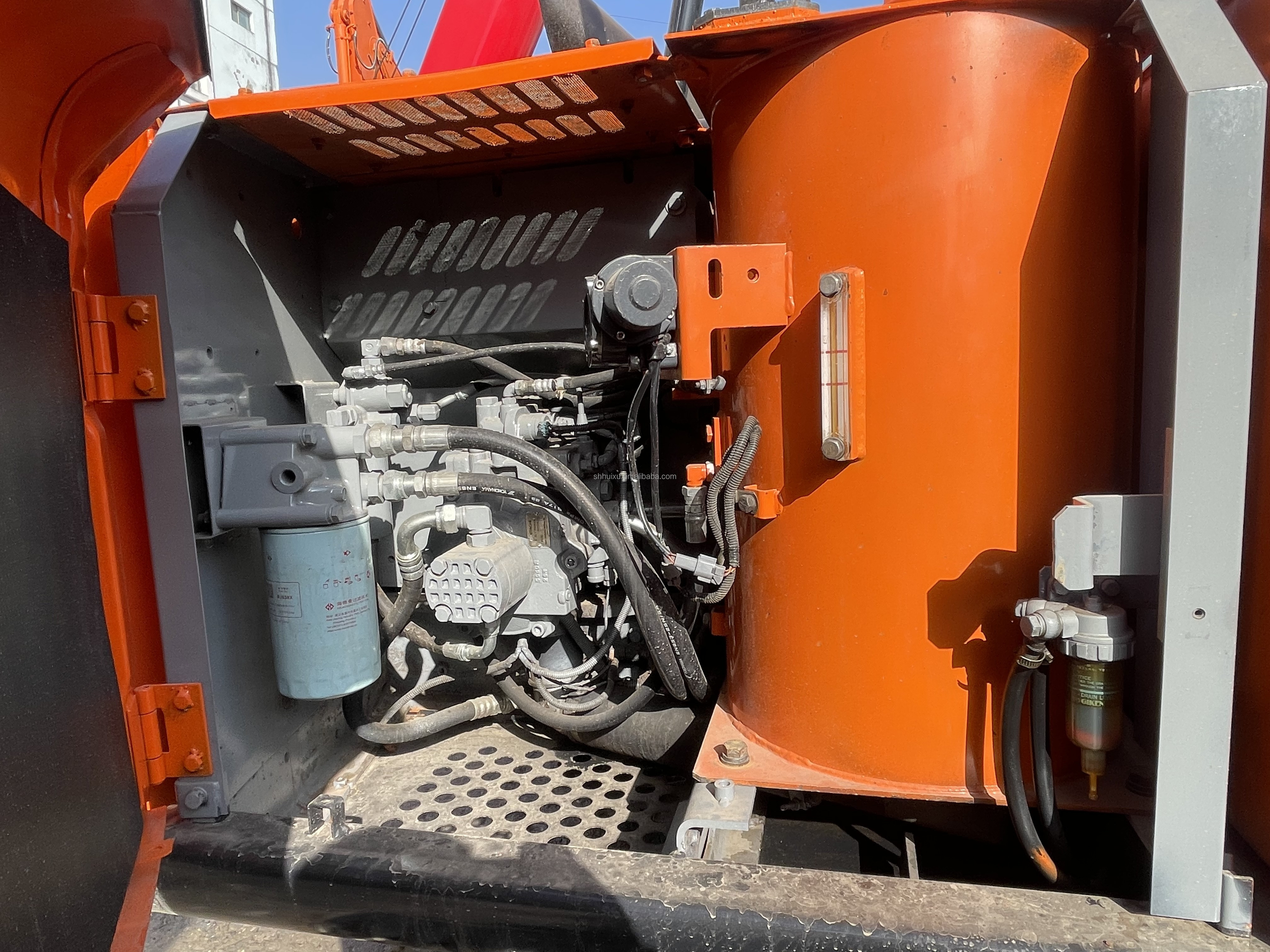 Machine Used excavator digging machine HITACHI 120 cheap price