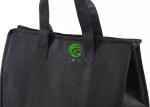Food Delivery Insulated Cooler Bags Foldable Tote Type Waterproof With Handle