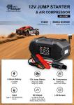 3000A Peak Current GreenKeeper 20000mAh Portable Car Jump Starter with LED