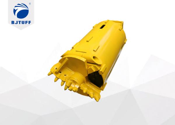 Buy cheap Construction Piling Machine Tools Drilling Bucket With Rock Bits from wholesalers
