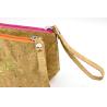 Buy cheap Scratchproof Makeup Cork Fabric Bags Lightweight Cork Toiletry Bag Eco from wholesalers