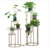 Buy cheap Luxury flower pot stand rack metal organizer shelf display rack from wholesalers