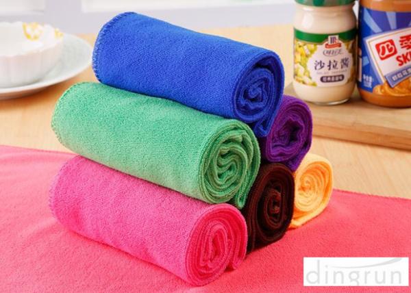 Buy cheap Household Microfiber Cleaning Towels Kitchen Use 70*50cm Strong Water Absorption from wholesalers