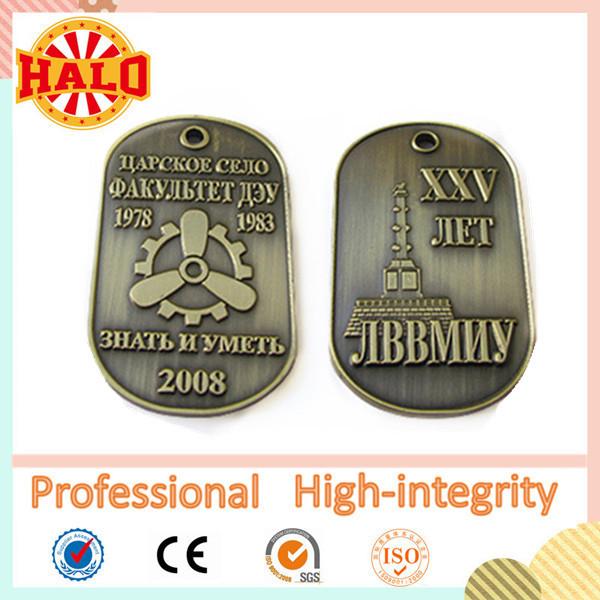 Buy cheap Zinc alloy custom military dog tag from wholesalers