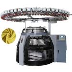 Color Stripes 16G-38G Single Jersey Circular Knitting Machine 7.5 KW 5.5KW