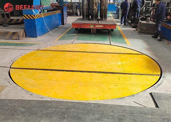 Buy cheap BEFANBY Platform Electric Rail Turn Table from wholesalers