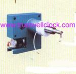 tower clock mechanism with night illumination lights on minute hour hand