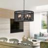 Buy cheap Black wrought iron pendant lights Kitchen Chandelier (WH-CI-47) from wholesalers