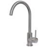 Buy cheap Steel 316 Kitchen Faucet 360 Degree Swivel Stainless Steel Kitchen Sink Faucet one Handle Hot and Cold Mixer Sink Faucet from wholesalers