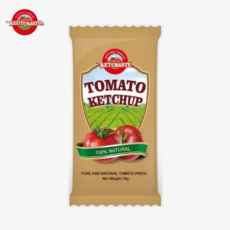 Buy cheap 10g Sachet Of Ketchup With A Sweet And Sour Taste And Pure Natural Flavor from wholesalers