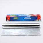Customized Logo Silver 8011 Household Aluminum Foil Roll for Food Packaging and