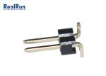 Au Over Ni SMT Pin Header Oxidation Resistance 2 Pin Single Row PA6T