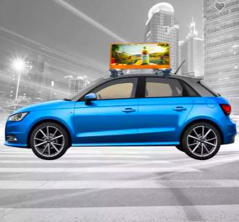 Buy cheap Double Side Wifi Taxi Top LED Display 4G Remote Control Outdoor Guide from wholesalers