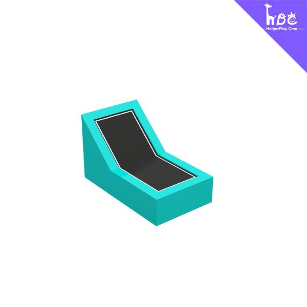 Buy cheap Indoor Playground Trampoline Slope ASTM F2970-13 Compliant from wholesalers