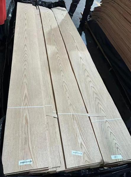 Buy cheap Crown Cut Red Oak Veneer Thickness 0.5mm Wood Veneer panel AAA Grade from wholesalers