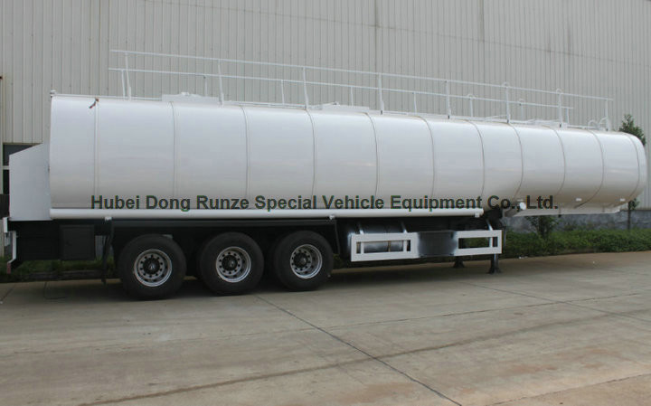 50Ton liquid Asphalt Tanker Semi-trailer with 2TBL45P BALTUR Heating and Insulation
