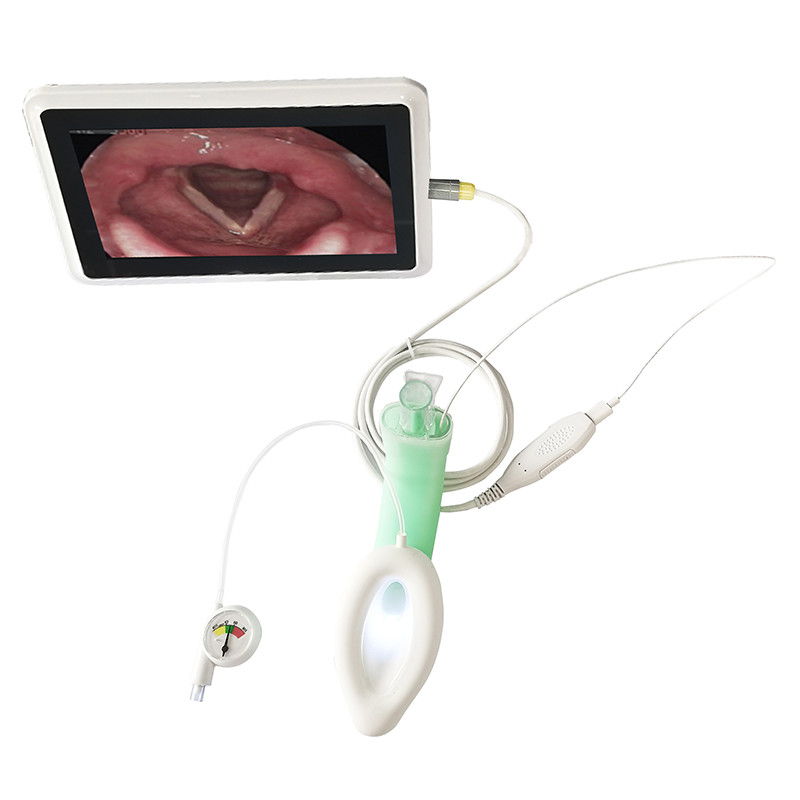 Rmist Video Double Lumen Laryngeal Mask Optimal For Emergent Airway Medical Silicone CE