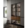 Buy cheap Customized PET Kitchen Cabinets Modern Gray Kitchen Cabinet With Winecase from wholesalers