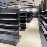 Easy Installation Supermarket Display Shelving Customized Load Capacity 30-80KG