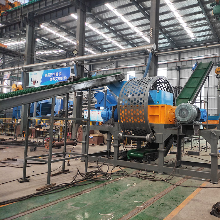 Roofing Sheet Metal Shredder 300-22000Kg/H Industrial Metal Crusher