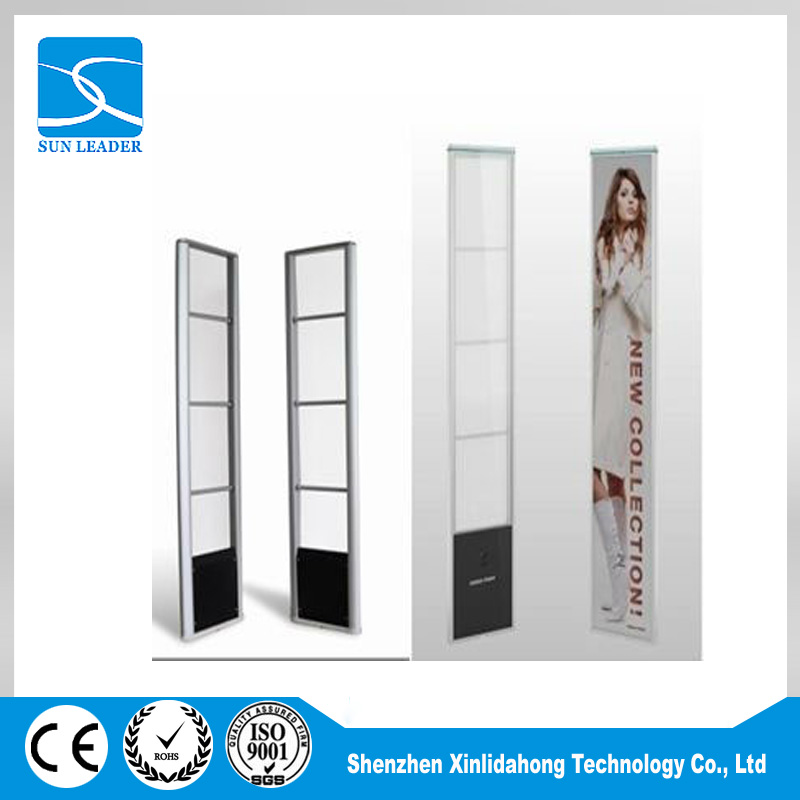 8.2mhz RF Shopping Mall Anti theft Alarm sensors with Visitor Counter function