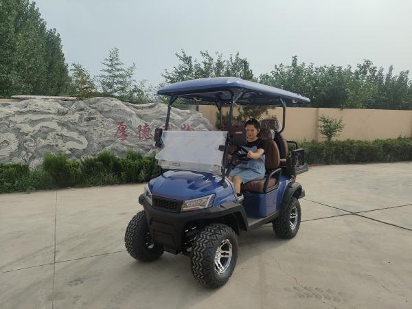 Classic 2+2-Seater Electric Golf Cart Customizable Color And LOGO For Golf
