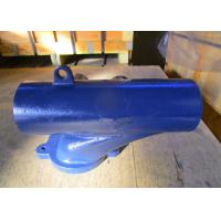 Buy cheap Blue Ductile Iron Pipe Fittings Right Hand Carrier Ductile Iron Pipe Bends product