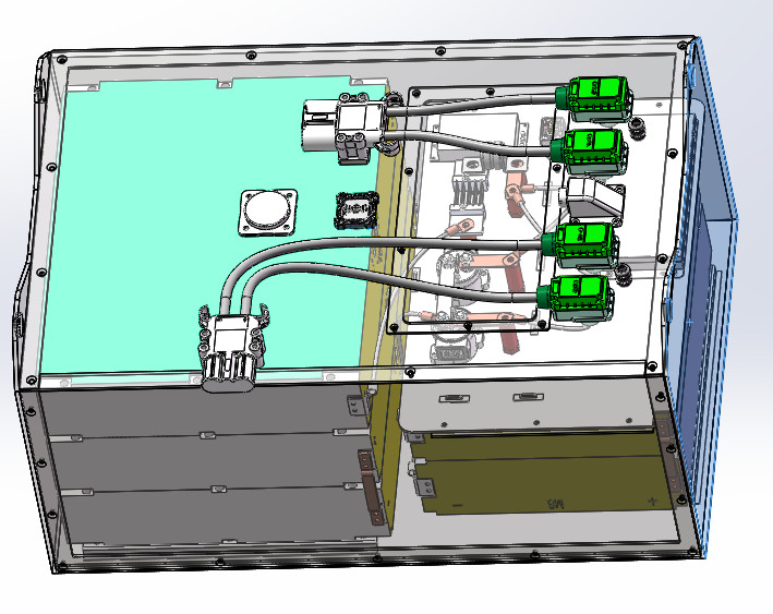 EIKTO Forklift Lithium Battery Pack Without Counterweight