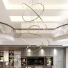 Buy cheap Stairwell staircase large chandelier circular ring pendant light(WH-NC-71) from wholesalers