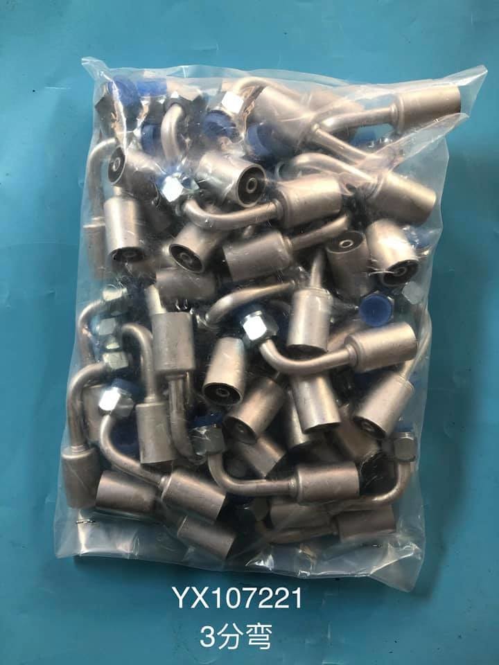 Fitting(Iron) Female,O-Ring, Iron joint Pipe fitting with R12 Port Aftermarket Auto A/C Hose Fitting