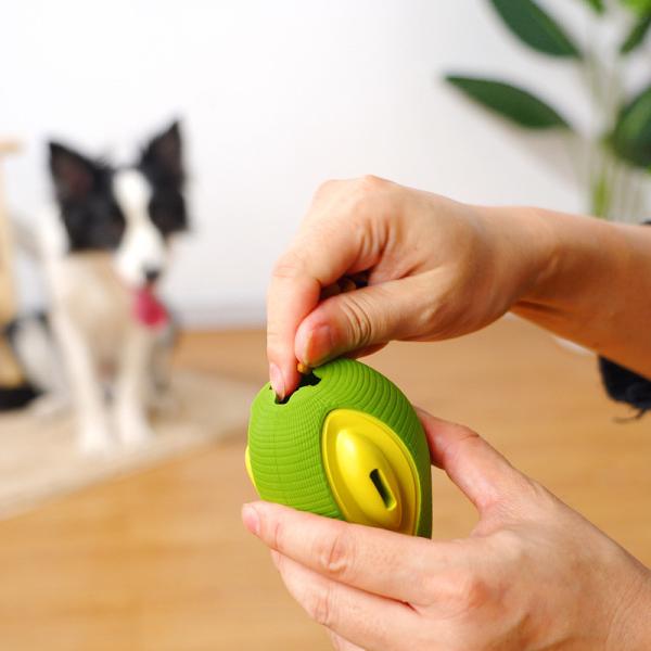 Buy cheap Dog'S Tooth Grinding Rubber Avocado Pet Chew Toys Leakage Resistant from wholesalers